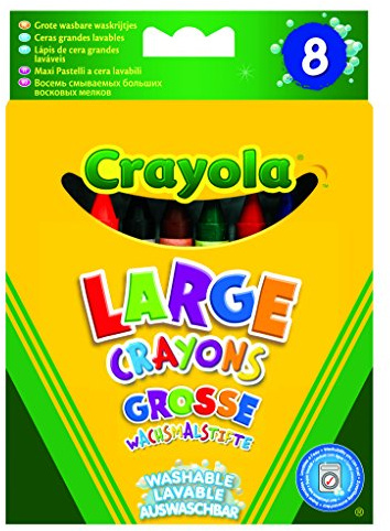 Crayola Big Washable Crayons (8 Pack)