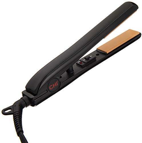 CHI Tourmaline Ceramic Mini Flat Iron, Hair Straightener For An Even & Smooth Finish, Dual Voltage, 0.75 Iron