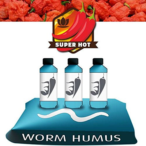 Idroponica Kit Fertilizzanti Peperoncino (Humus di Lombrico)