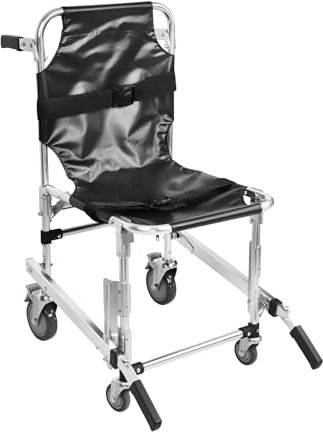 PEPE Mobility Sedia per Scale Pieghevole per Disabili e Anziani, Montascale Manuale di Evacuazione, Portantina Telescopica Saliscale