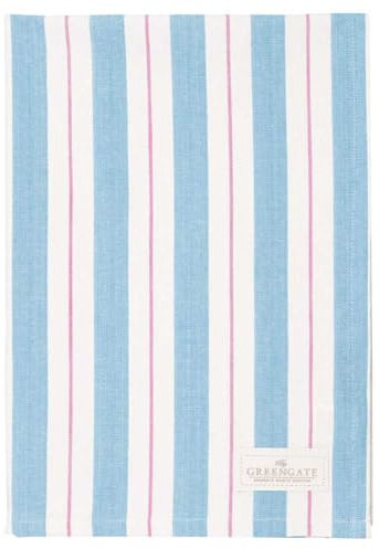 Greengate Elinor Geschirrtuch pale blue 70x50cm