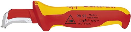 KNIPEX 98 55 1,000V Insulated Dismantling Knife