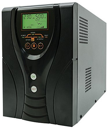 Sistemas de alimentación ininterrumpida SilverCloud 850VA, Onda sinusoidal Pura, 850 VA / 600 W, función AVR, 2 tomacorrientes Schuko