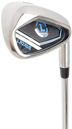 Lazrus Golf Palo de golf de 4 hierros de alta calidad para un rendimiento excepcional, hierros de golf individuales con flexibilidad regular y eje de acero, palos de golf para hombres (4 hierros)