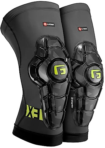 G-Form Pro-X3 Mountain Bike Knieschützer - Knieschützer für Damen und Herren - Camo/Titan, Erwachsene Klein