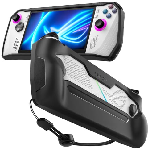 Spigen Rugged Armor Hülle Kompatibel mit ASUS Rog Ally (2023) - Matt Schwarz