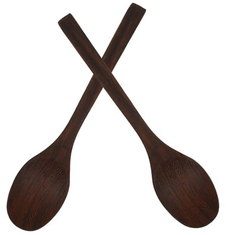 Cabilock 2pièces Cuillères Lot de Petite Cuillère à Café à Dessert pour Mélanger Miel Confitures Et Autres Aliments