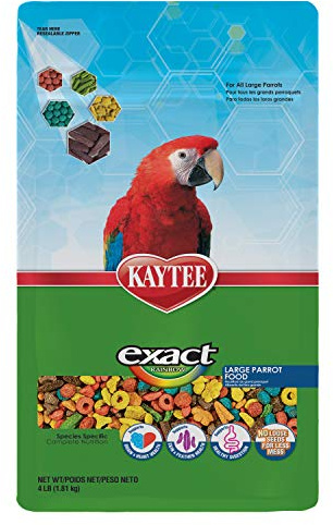 Kaytee Exact Rainbow Large Parrot,4 lb