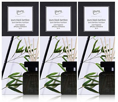 Essentials by Ipuro black bamboo 50ml Raumduft (3er Pack)