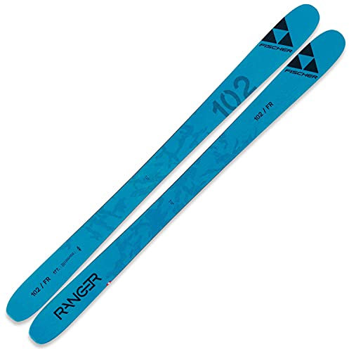 VDP Ski Fischer Ranger 102 FR blau 163cm (Flat) Modell 2021 Freeski Rocker - ohne Bindung
