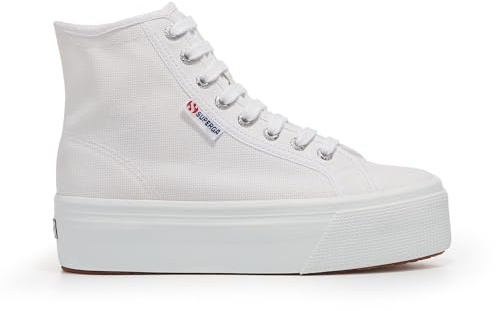 Superga Unisex-Erwachsene 2708 Hi Top, weiß 2, 9 Women/7.5 Men