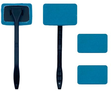 VPB Automobile Brosses d'entretien pour Auto,Nettoyant pour Pare Brise,Brosse Nettoyage Voiture,Convient à l'élimination de la buée et de la poussière(2 pièces)