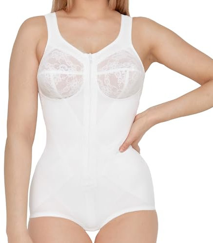 SUSA Hosenkorselett ohne Bügel Classics I Korselett Damen I Shapewear Damen stark formend I Mieder, Body mit Shaping Effekt I Formt Taille, Bauch & Po