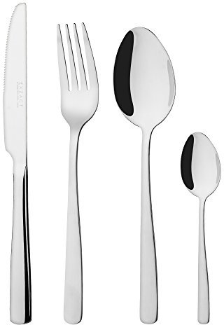 Exzact Besteckset aus Edelstahl 16-teiliges, Rostfreies Besteck