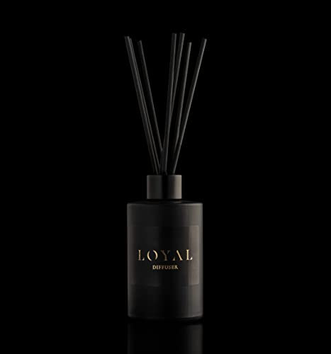 Luxury Black Reed Diffuser 200ml | Long-Lasting Home Fragrance | Reed Diffuser with Sticks | Perfect Gift for Her & Him | UK Handmade | New Home Gift | Room Fragrance | Choose your Fragrance