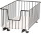 bremermann telescopic basket pull-out 30 cm wide with shelf, with telescopic rails, ideal for kitchen, bathroom & bedroom, made of metal (Black)
