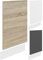 VCM Esilo 45 - Panel Frontal para lavavajillas, Color Blanco