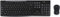 Original MK270 QWERTY US English Layout Wireless Keyboard & Mouse Combo for Windows, 2.4 GHz Wireless, Compact Mouse, 8 Multimedia and Shortcut Keys, for PC, Laptop, Mac (Black - US QWERTY)