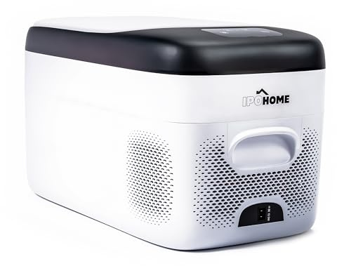 IPOTOOLS Kompressor Kühlbox EB25 – 21L Auto Kühlschrank elektrisch 12v 230v mit anpassbarer Kühlung bis -20°C und Bluetooth Steuerung ideal für Camping, Auto, Lkw, Boot, Reisemobil