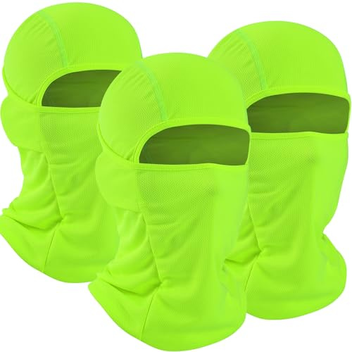 WTACTFUL Summer Balaclava Face Mask Men, UPF50+ Breathable Sun Protection