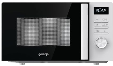 Gorenje MO20A3WH Mikrowelle /20 L / 800W / AquaClean/AutoMenü/Touch Control/LED Display/Auftaufunktion /5 Leistungsstufen/Kindersicherung/Elektronisch/Weiß