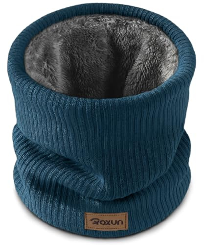 ROXUN Winter Neck Gaiter, Neck Warmer Cover Ski Gaiters for Men/Women