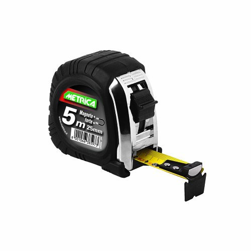 Metrica 38597 Flessometri 5 x 25 con magnete