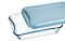 SIMAX Plat à Four rectangulaire avec Couvercle de conservation - Cont 3,5 L - Dim 35 x 27 x 6 cm - Verre Borosilicate Très Haute Résistance - 7226/L