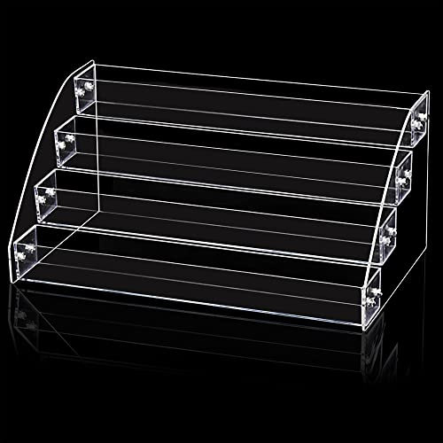 Sightday 4 Tier Nail Polish Organiser,Nail Varnish Storage that Can Hold 48 Bottles of Nail Polish,Acrylic Display StandAvailable for Perfume Stand,Skin Care Organizer and Sunglasses Organiser