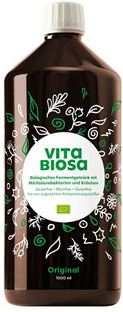 Vita Biosa Original 1 L in Bio Qualität - das beliebte aktivierte Kräuterfermentgetränk - enthält effektive Mikroorganismen