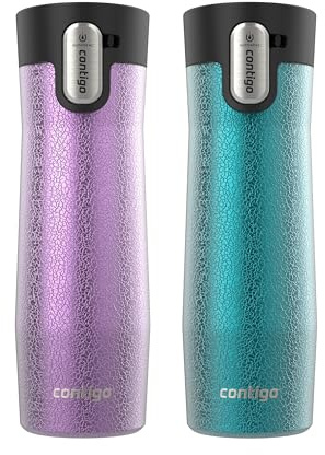 Contigo® AUTOSEAL® West Loop Vacuum-Insulated Stainless Steel Travel Mug with Easy-Clean Lid, 20 oz
