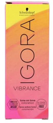 Schwarzkopf Tinte Permanente Igora Vibrance Castaño Medio Nº 4-00 60 ml Natural Intenso