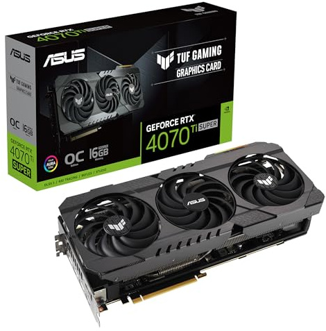 ASUS TUF Gaming GeForce RTX™ 4070 Ti Super OG OC Edition - Tarjeta gráfica para Juegos (PCIe 4.0, 16GB GDDR6X, DLSS 3, HDMI 2.1a, DisplayPort 1.4a)