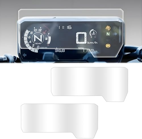 YAHQNIG 2PCS Motorcycle Screen Protector Dashboard Anti-Scratch Gauge Film for Honda CB500X CBR650R CB500F CBR500R CB650R 2019 2020 2021