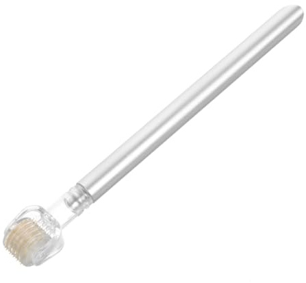 Mobestech Strumento per Modellare Sopracciglia Rullo Sostituibile 1mm in Acciaio Inox Massaggiatore per Cura Precisa Sopracciglia e Attaccatura Chioma Adatto a Uso Domestico