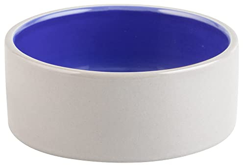 SPOT by Ethical Products – Ceramic Stoneware Pet Bowl for Cats and Small Dogs,Classic Heavy Duty Non Slip Ceramic Cat Dish Dog Bowls for Food and Water