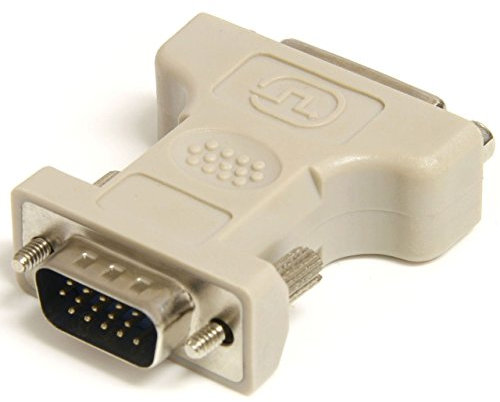 StarTech.com Adattatore video da DVI a VGA F/M, Converitore da DVI (F) a VGA (M), Bianco (DVIVGAFM)