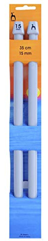 Pony Classico: Ferri da Maglia: Punta Singola: 35 cm x 15 mm, Multicolore, 15 mm