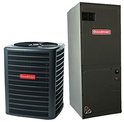 Goodman 3 Ton 14 Seer Heat Pump System with Multi Position Air Handler