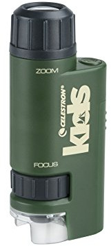 Celestron Kids Let Your Child Explore The World Microscope, Green (44116)