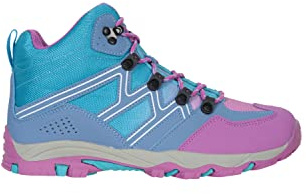 Mountain Warehouse Oscar Kids Everyday Walking Boots | Boys & Girls Breathable & Comfy Design with Sturdy Grip, Padded Tongue & Ankle for All-Day Comfort, For Hiking, School