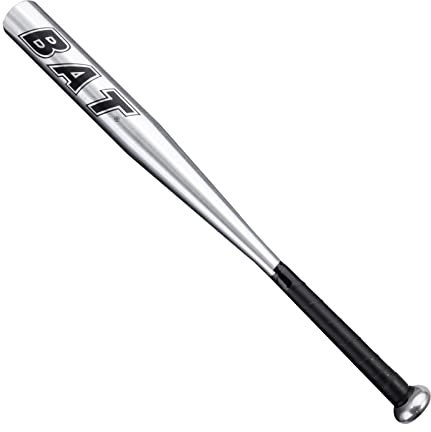 BIGTREE Aluminium Baseballschläger Silber Mehrfarbig Metall Baseballschläger Leicht Outdoor-Sport Familie Spiel Schläger für Jugend Erwachsene Männlich Weiblich 34 Zoll (86,4cm) Lang Robust Stilvoll