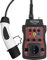 Testboy TV 900 Ladesäulenadapter zur Prüfung von Typ-2 Ladesäulen (Installationstester oder Multimeter anschließbar, integrierte LED, eingebaute Schuko-Steckdose mit Phasenumschaltung), Schwarz/Rot