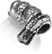 NKlaus Bartschmuck Ø 5mm Bartklemme Drache 925 Sterling Silber Herrenschmuck 4330