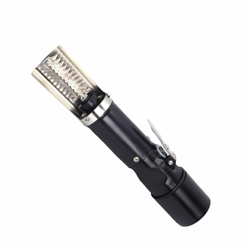 ATIVLB Elektrischer Fischentschupper, Fischschaber Küchenhelfer Fisch Entschuppen, Automatischer Fischschuppen-Entferner, Fischschuppenentferner Entkalker Anti-Leckage-Design