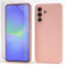 Giolus Designed for Samsung Galaxy A36 5G Case with 2 Pack Screen Protector,Silicone Slim TPU Back with [Soft Anti-Scratch Microfiber Lining], Shockproof Protective Phone Cover,Pink