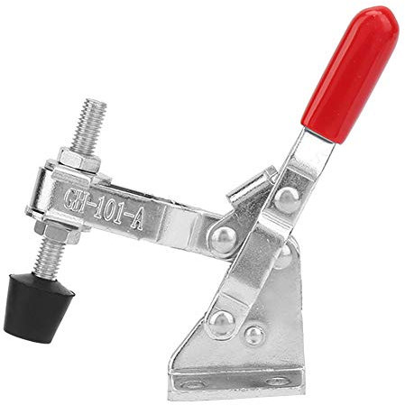 Popular Practical GH-101A 50 Kg Holding Capacity Quick Release Handle Vertical Toggle Clamp Made by Carbon Steel Vertical Toggle ClampHand Tool Toggle Clamp Quick Release Hand