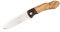 Muela Unisex – Erwachsene Taschenmesser Olivenholz Messer, Silber, one Size