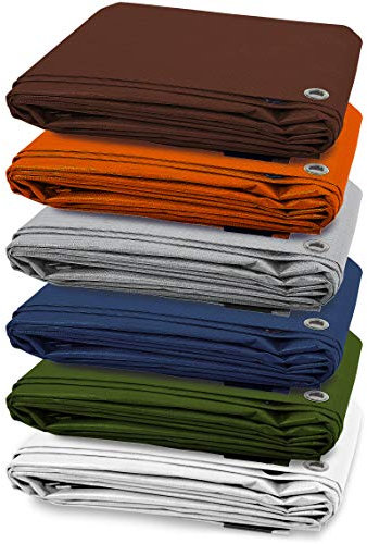 casa pura Zeltunterlage für Camping und Outdoor | Sieger Preis-Leistung | wasserdichte Zeltplane mit Ösen | universal Footprint für Zelte | Verschiedene Größen und Farben (grün, 1,5x6m)