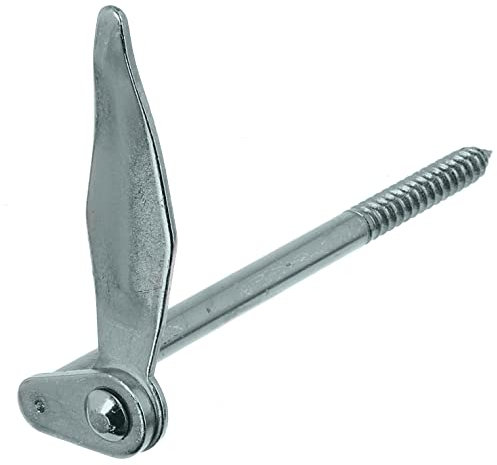 Alberts 307226 Fensterladen-Feststeller | Marseillias, zum Einschrauben | Stahl, galvanisch blau verzinkt | 180 mm